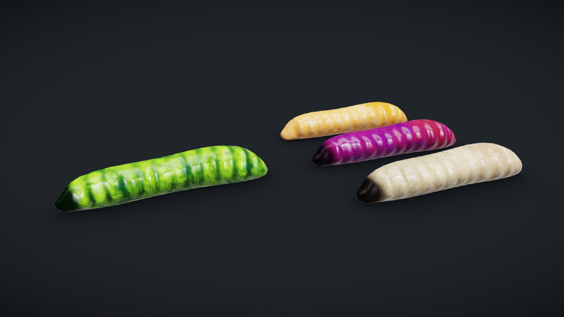 Realistic Small Worm (Game-Ready, Animated) | Fab