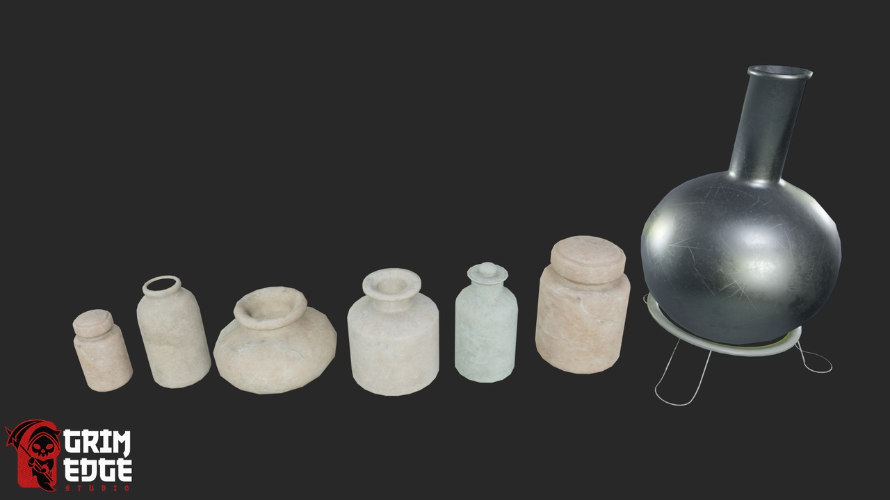 Media 1 for listing Alchemy Workshop Containers & Flasks