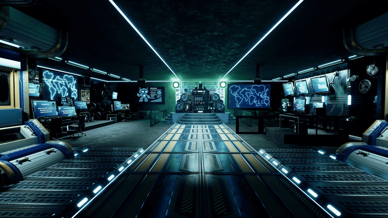 SciFi Control Room | Fab