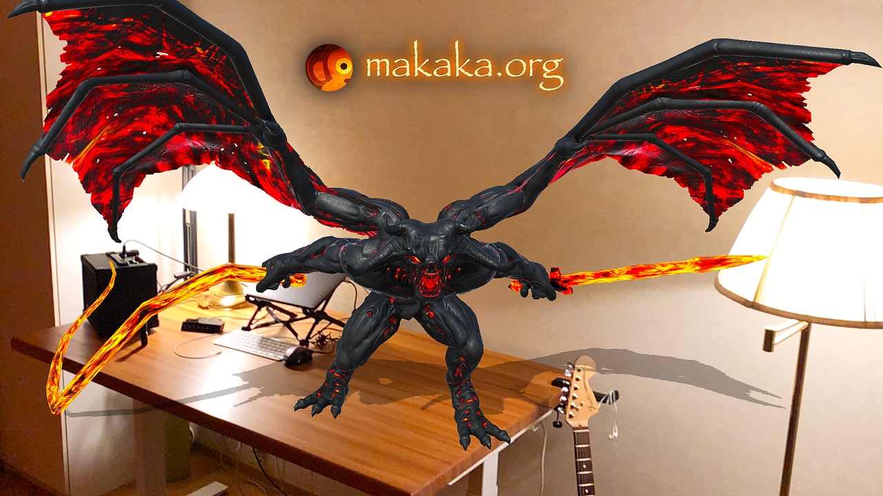 Medios 1 para el artículo AR Gallery 3D – Unity Template Project – Augmented Reality and Plane Detection