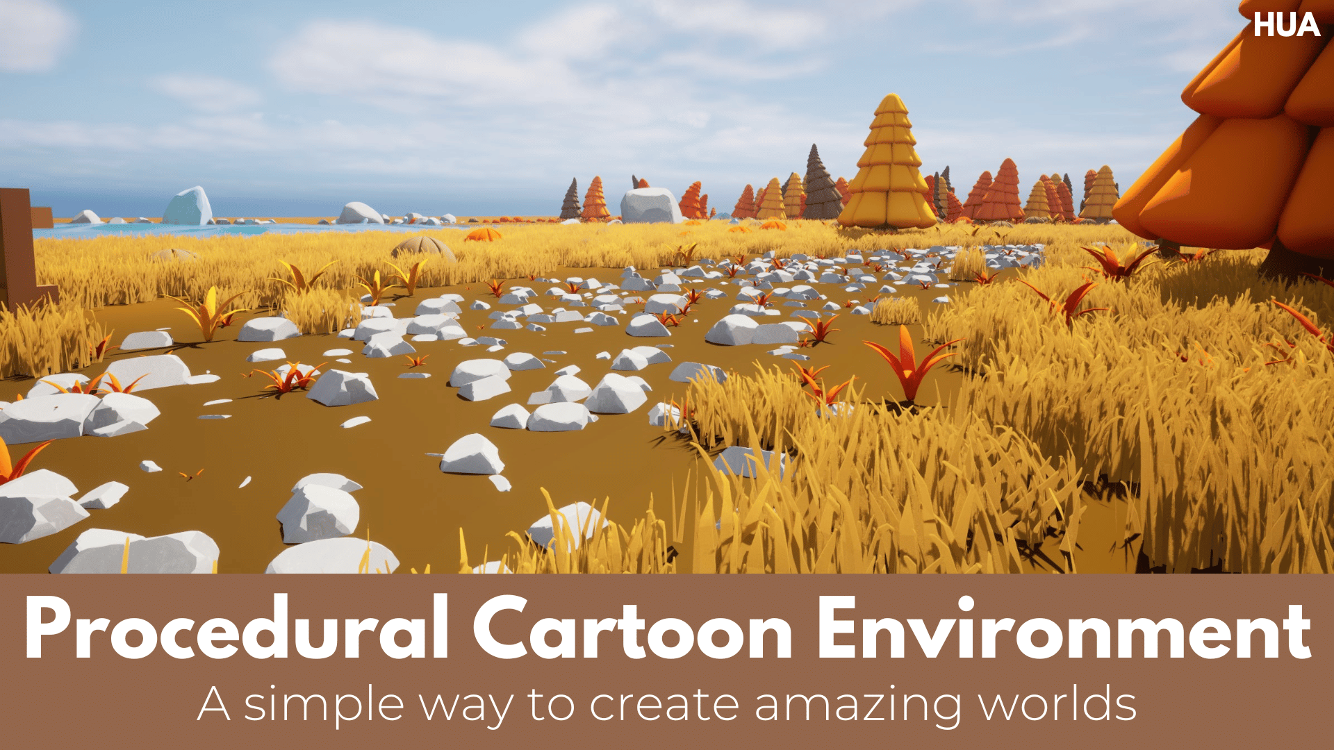 Procedural Cartoon Environment | Fab