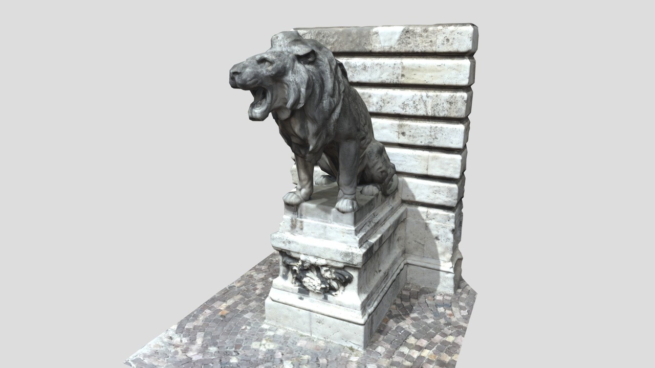 Media 1 for listing Lion Statue