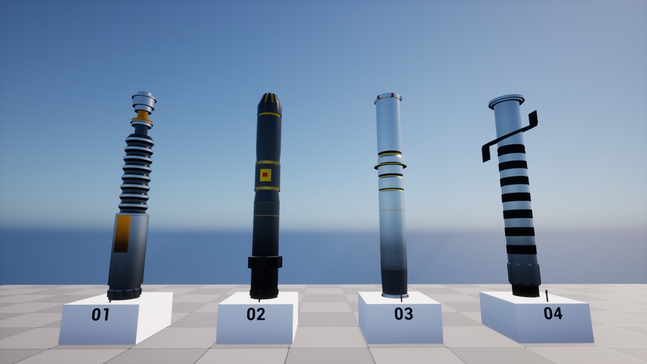Media 1 for listing Sci-Fi Laserblade Pack
