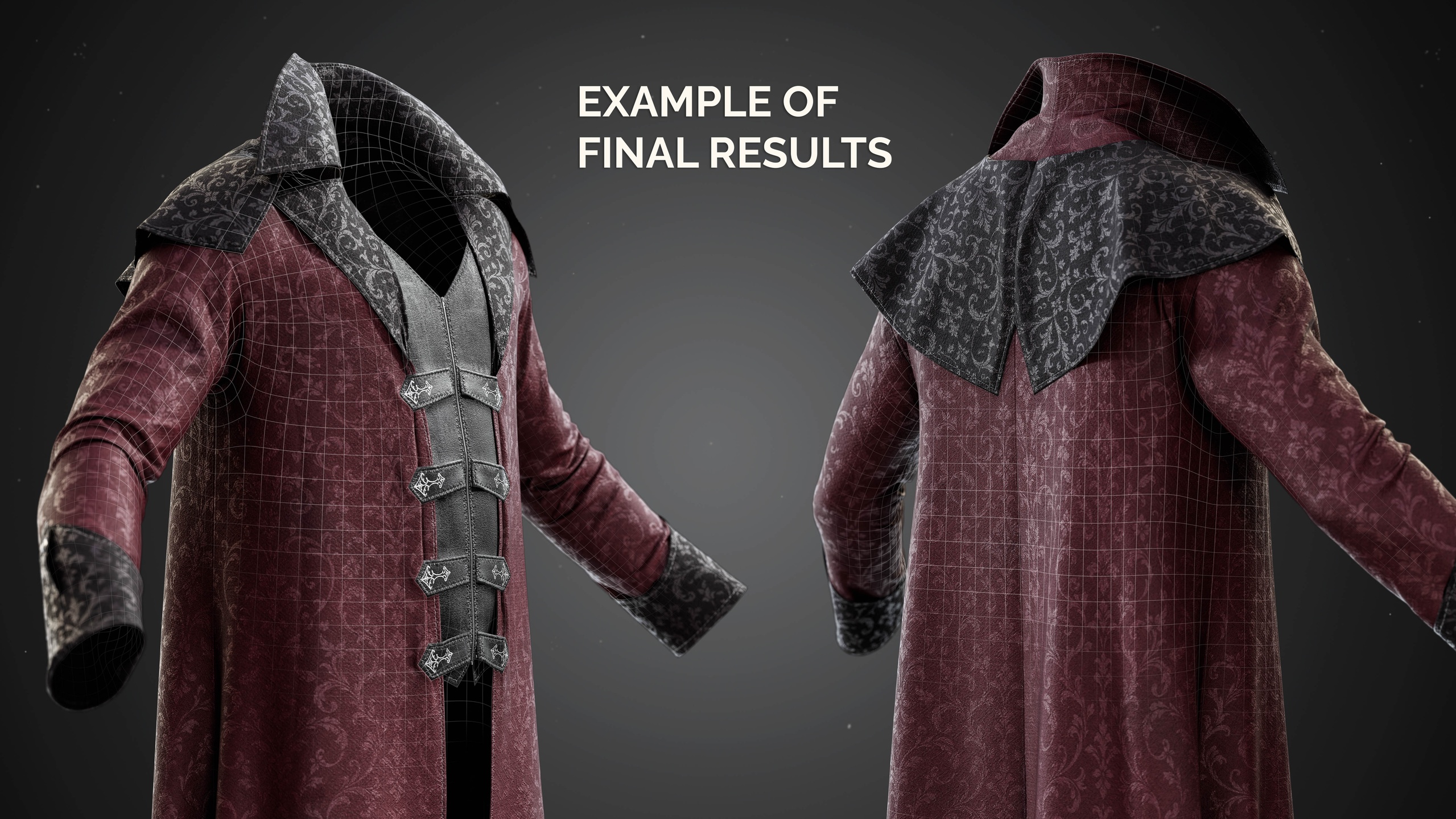 Media 1 for listing 12+ Coats & Dusters + Metahuman Guide