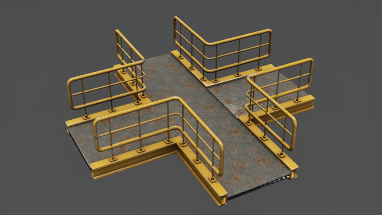 File multimediali per l'articolo Modular Idustrial Staircase Set: 1