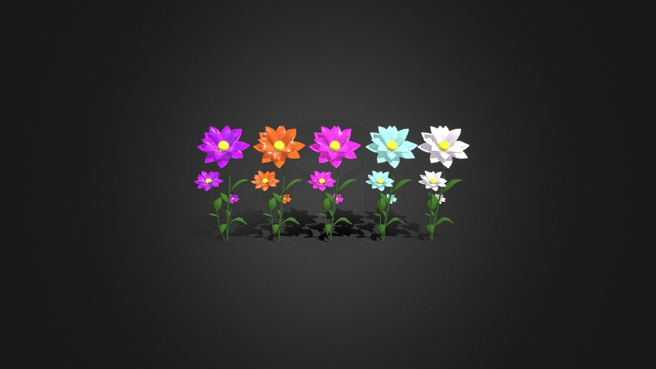 Media 1 for listing Collection of colorful flowers