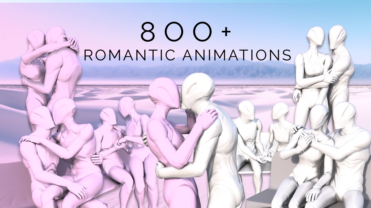 Медиа 1 для объявления BUNDLE Romantic Animations
