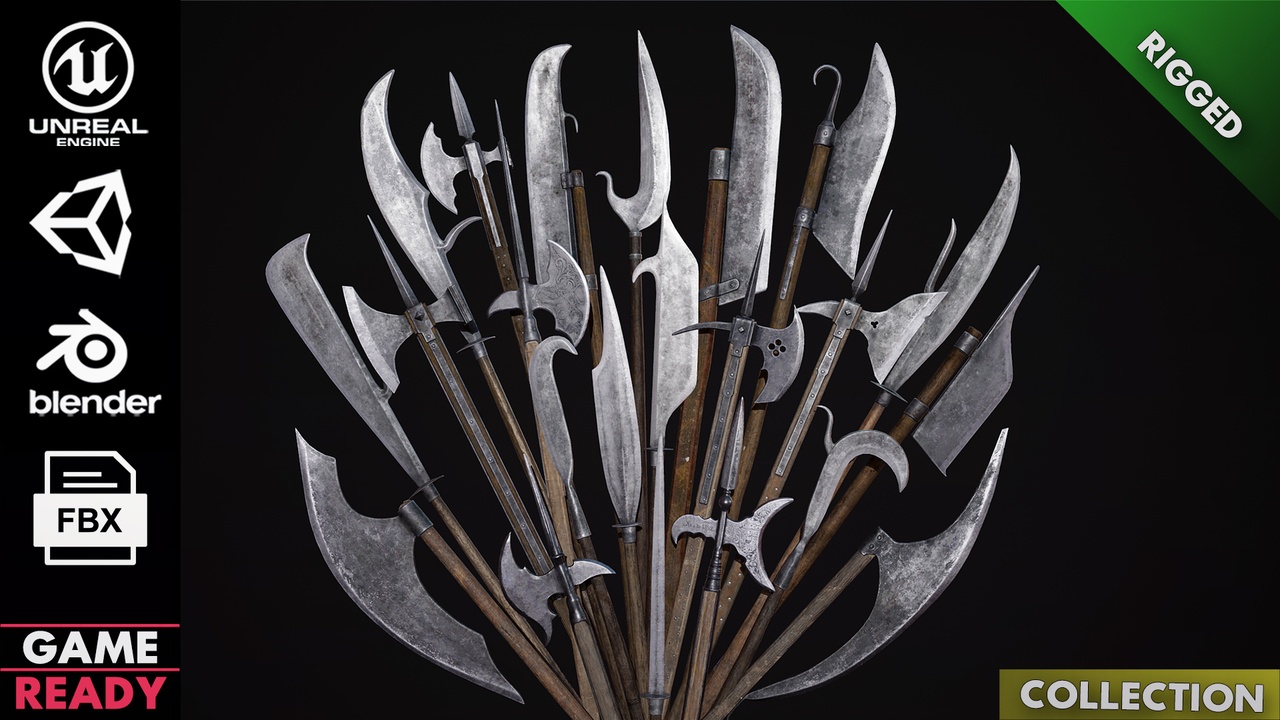 商品 Medieval Weapon - Polearm II 的媒体 1