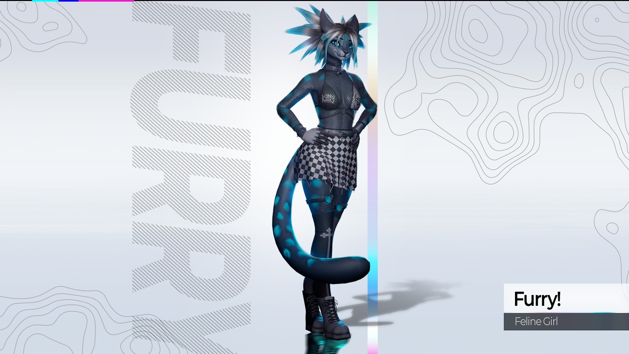 Media 1 for listing Furry! Feline Girl
