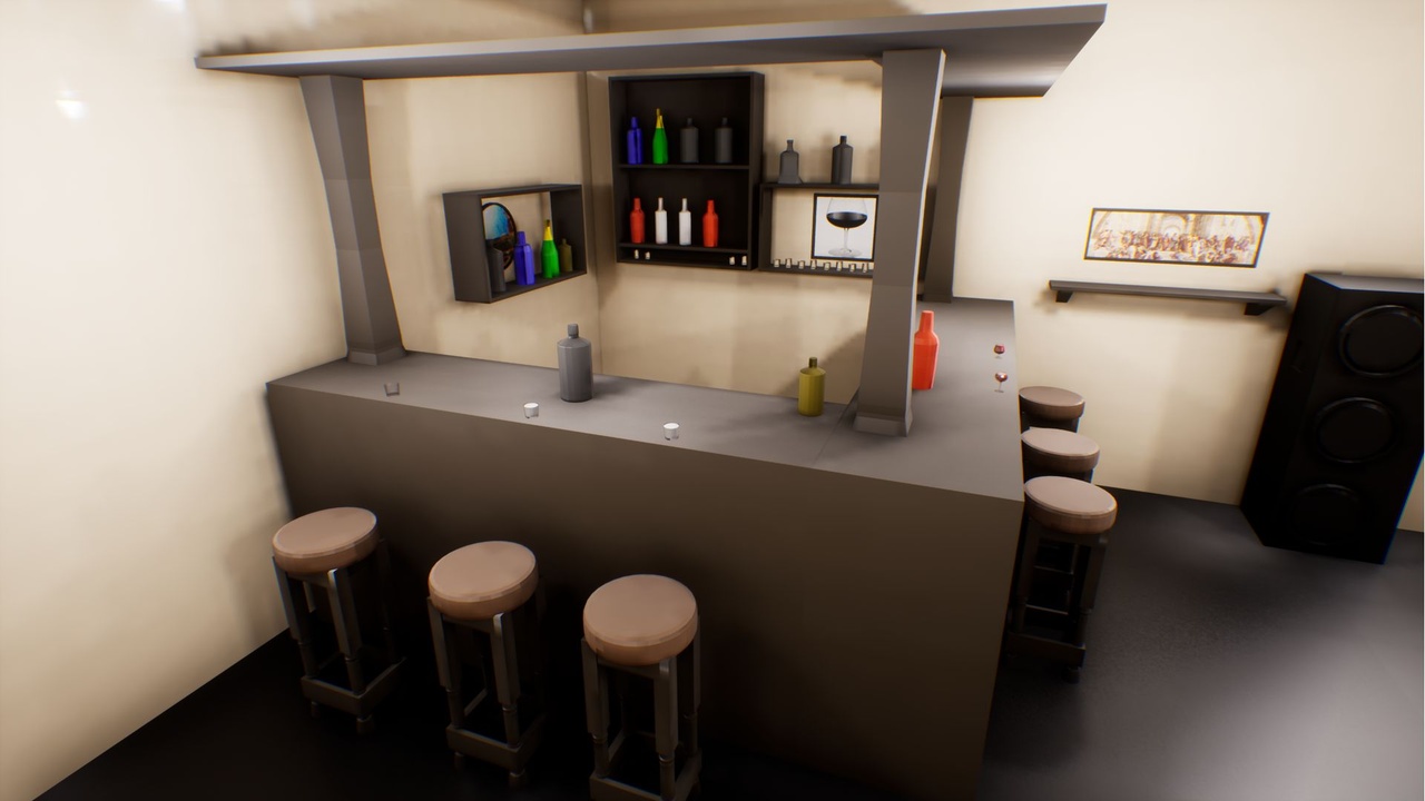 Media 1 for listing Low Poly Bar Interior
