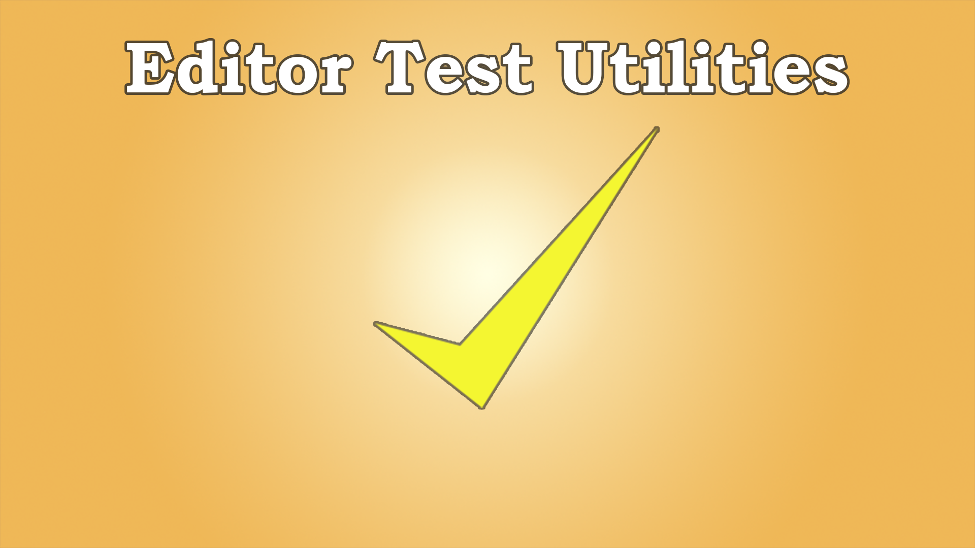 Editor Test Utilities | Fab
