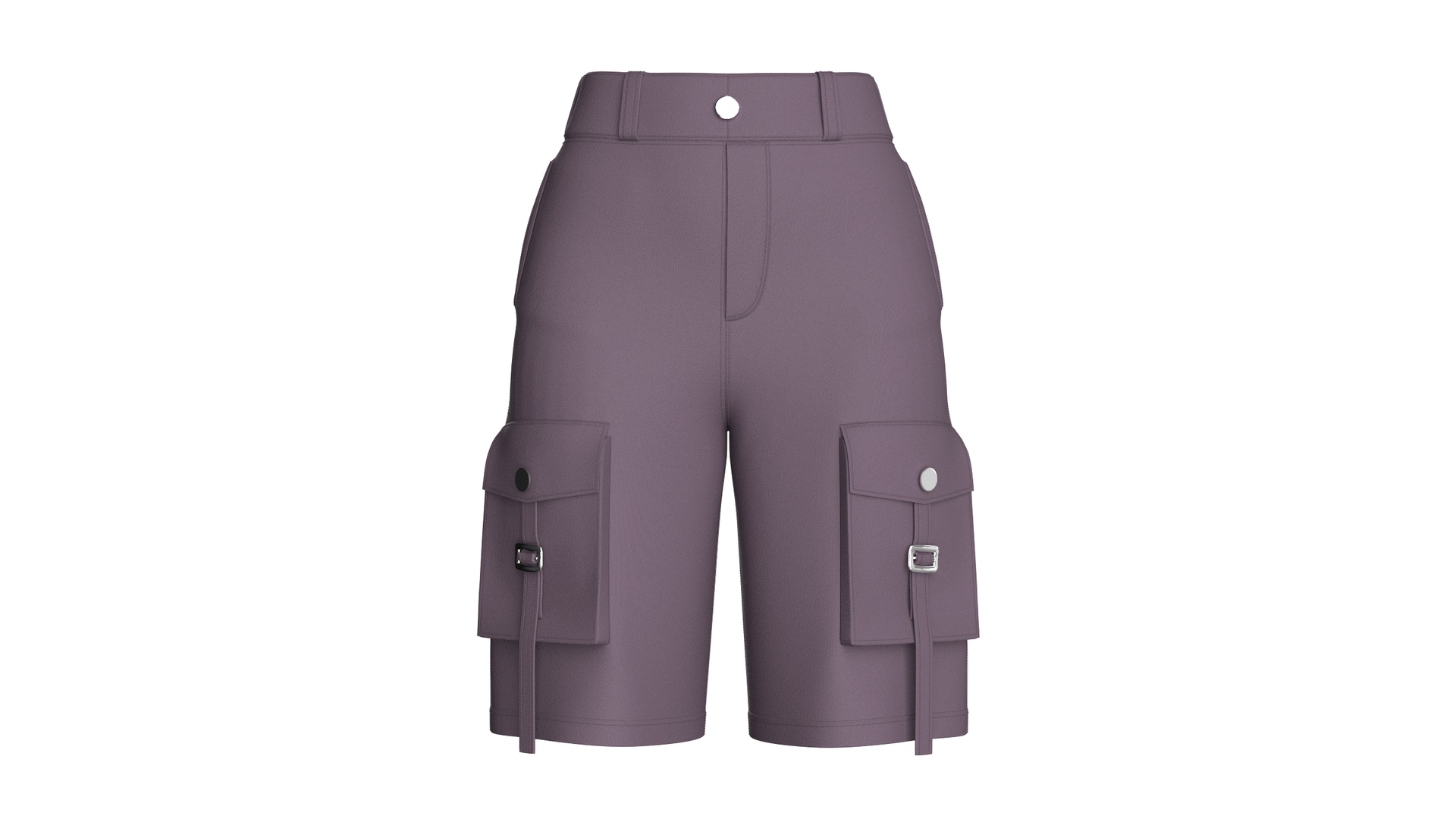 Media 1 for listing Girls Multi Pocket Cargo Shorts | High Poly
