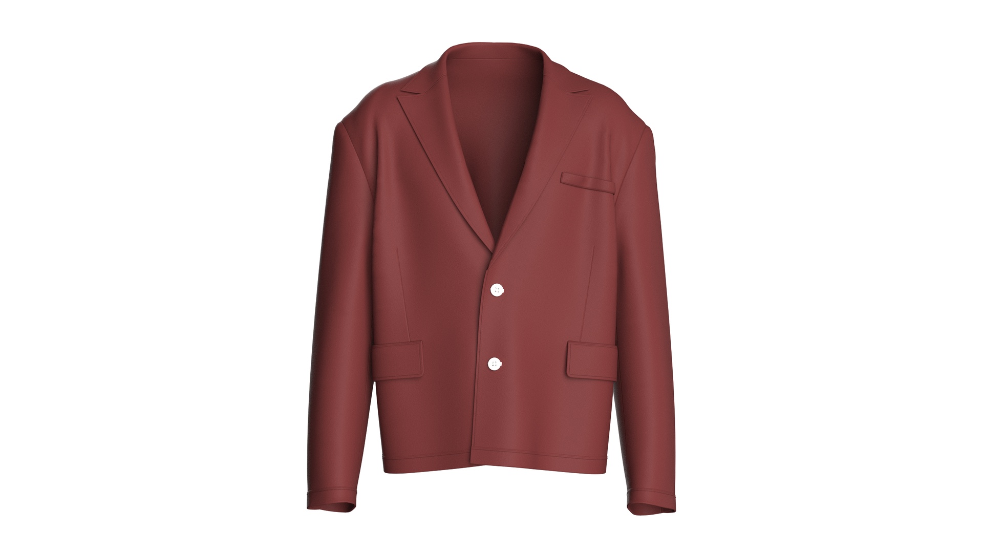 Media 1 for listing Men Modern Tailored Suit Jacket | High Poly