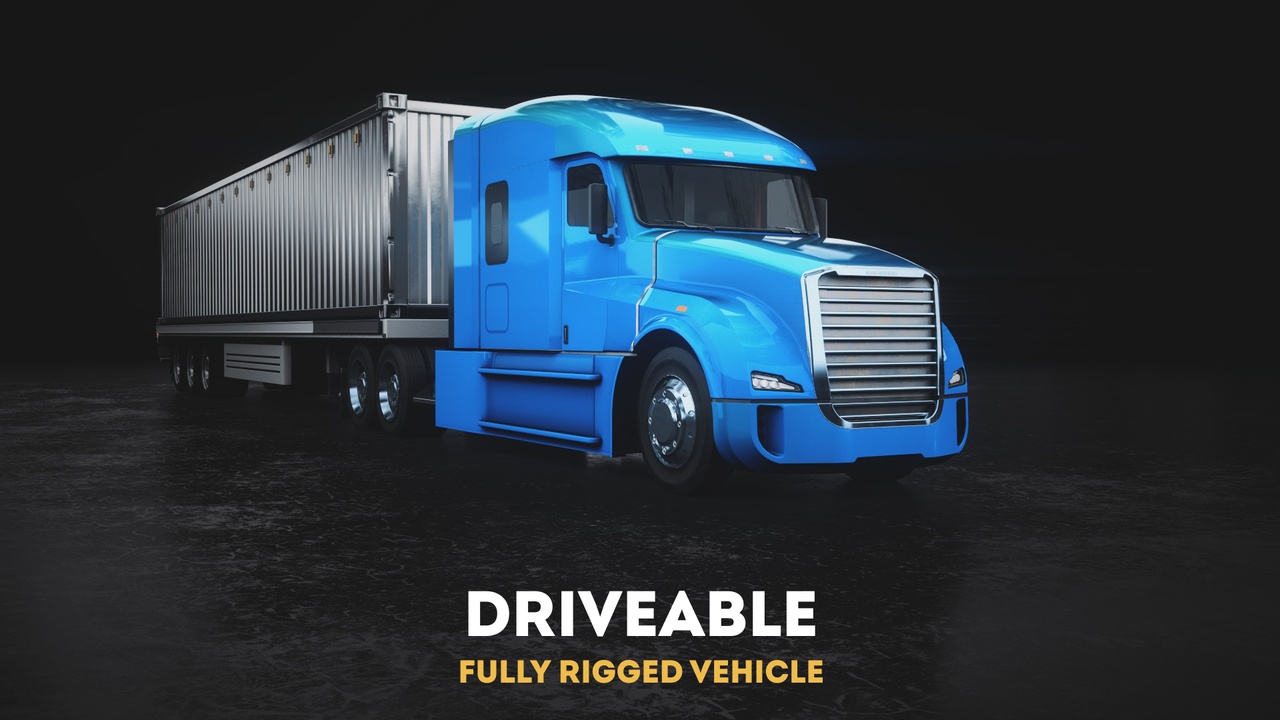 Driveable System DRIVABLE BLUEPRINT SYSTEM FOR MODERN TRUCK WITH TRAILERS | Fab