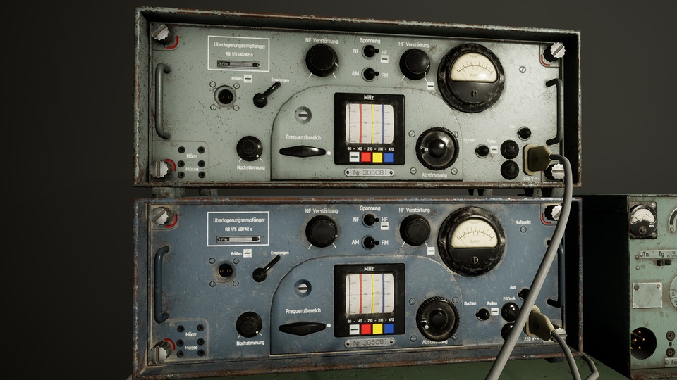 （27） Great Germany BOX ⭕️ まとめ WW2 German Communication Equipment Pack | Fab