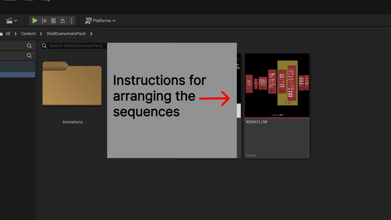Media 1 for listing Shell Game Animation pack [Minigame|UEFN|Unity]