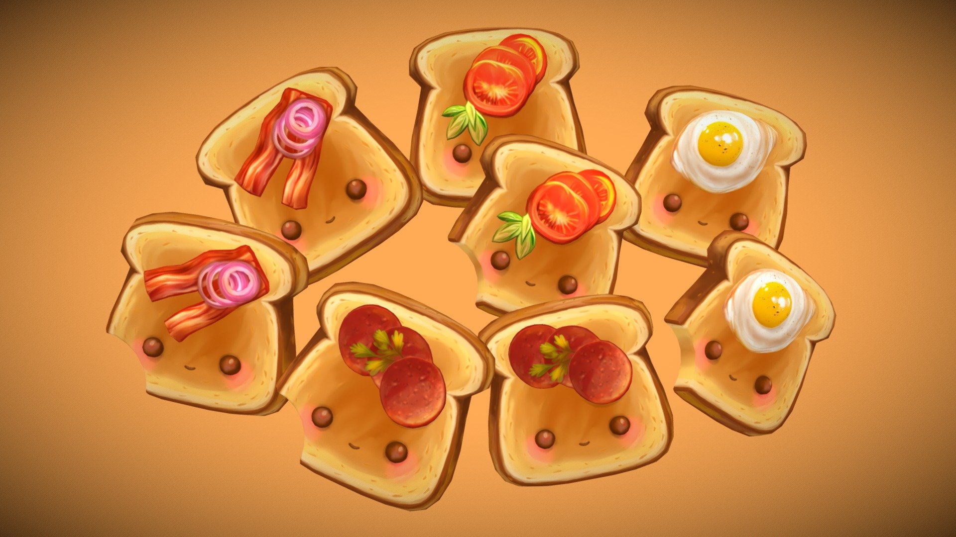 Cute Toasts - Salty | Fab
