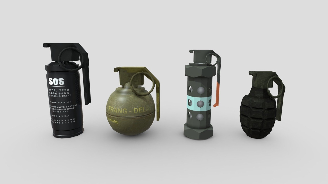 Grenade Pack | Fab