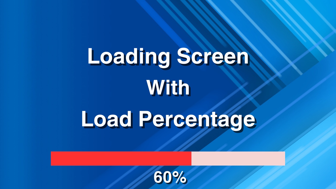 商品 Loading Screen With Load Percentage 的媒体 1