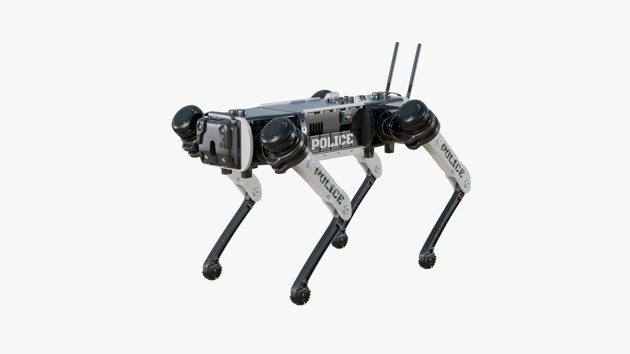Media 1 for listing Robot Police Dog