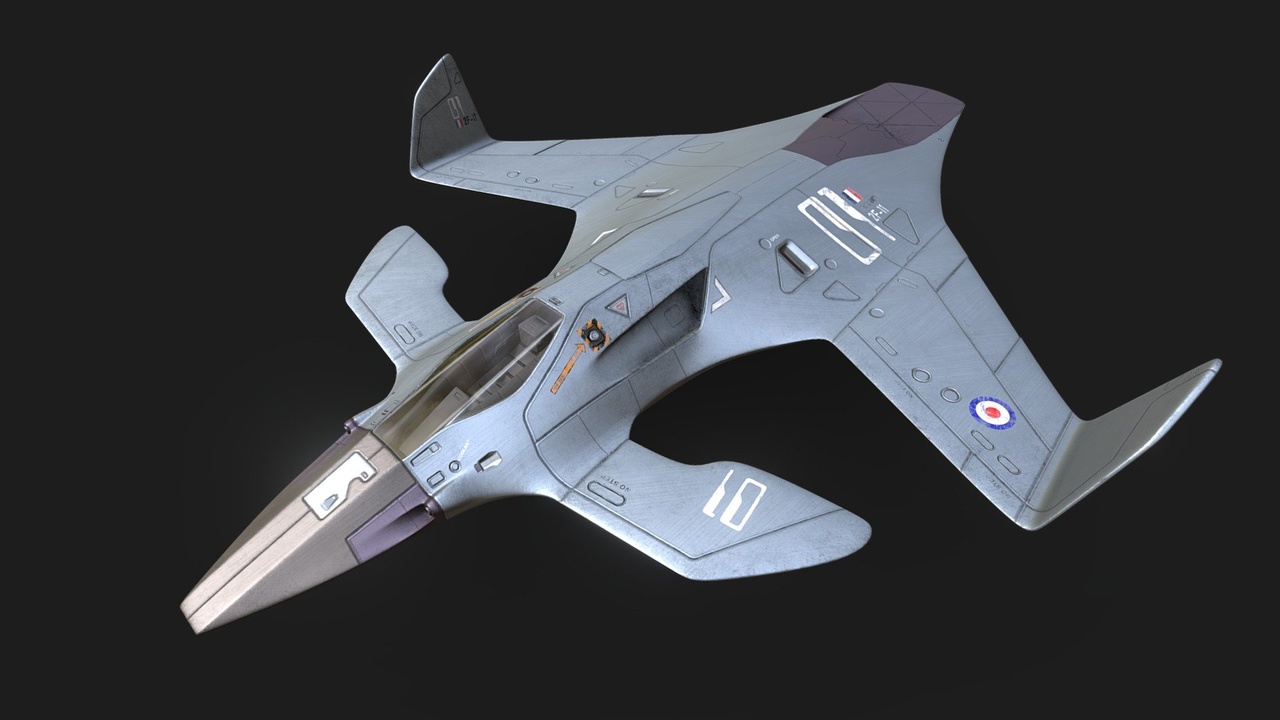Media 1 for listing Sci Fi Jet "Speedbird"