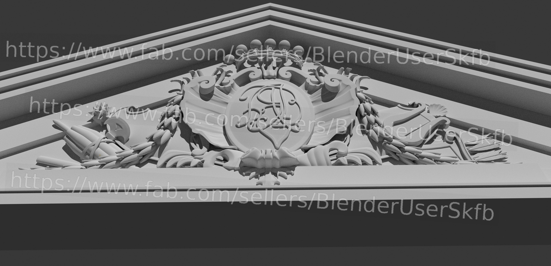Media 1 for listing Brühl Palace Back Pediment