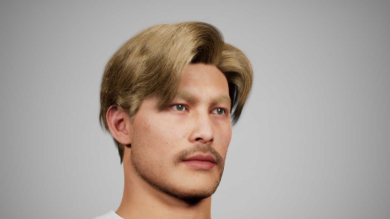 Media 1 for listing MetaHair 52- Groom hair for Metahuman