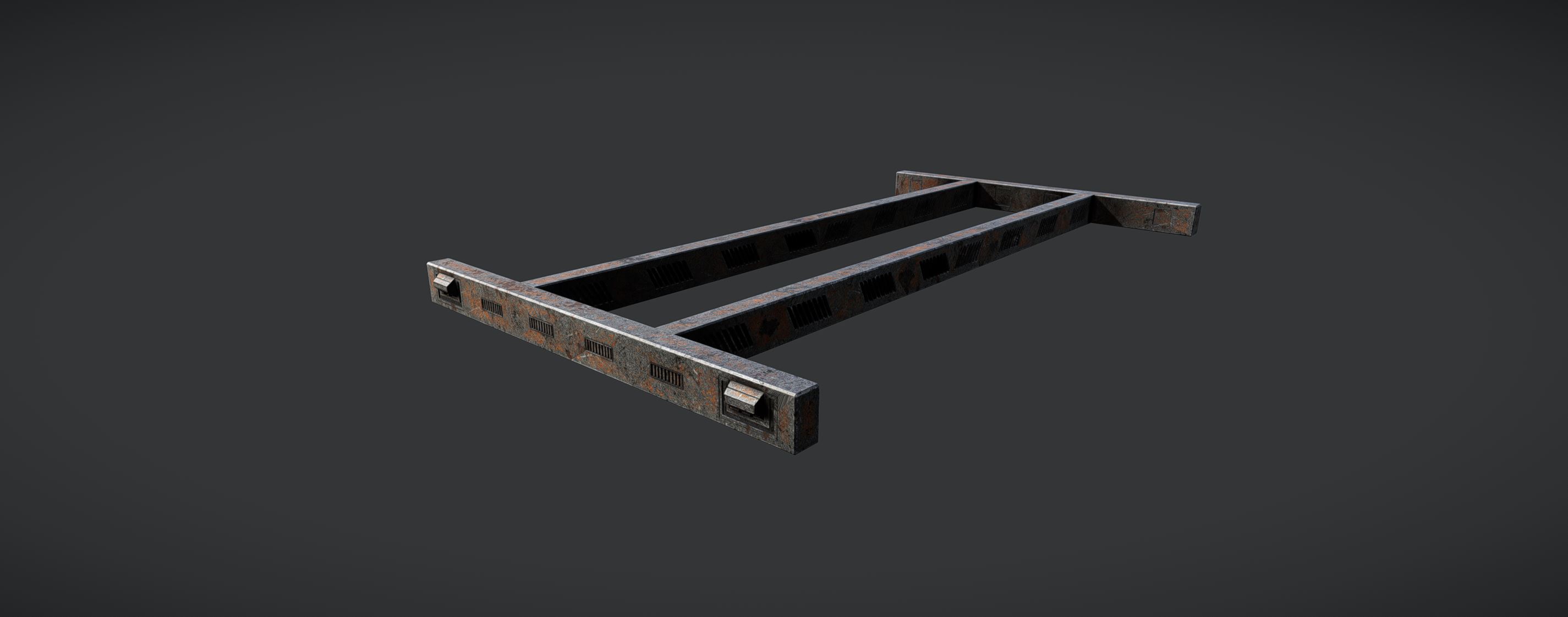 Area 51 Rails Texture Rails - 3 - 4K Textures | Fab