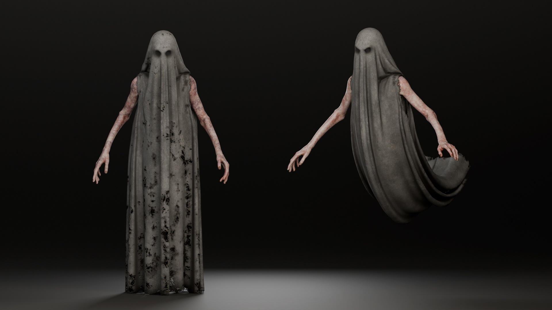 Flying Ghost Dementor | Fab