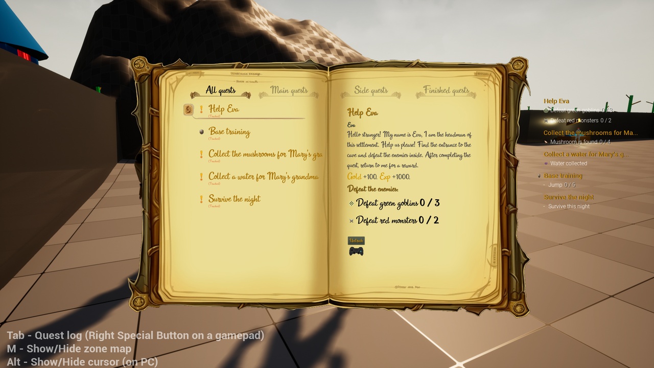 Media 1 for listing Improved Quest System Blueprints