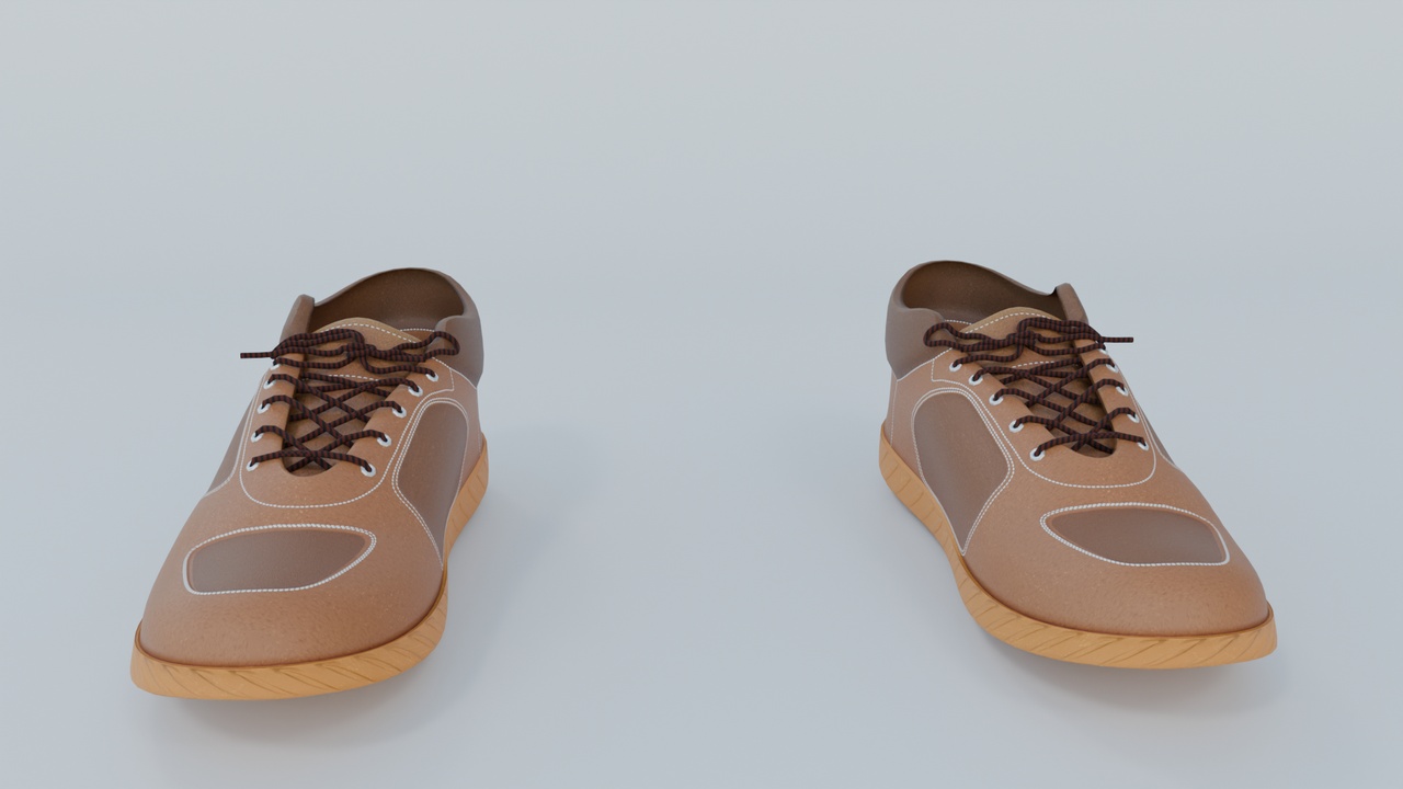 Media 1 for listing Classic Leather Shoes for MetaHuman