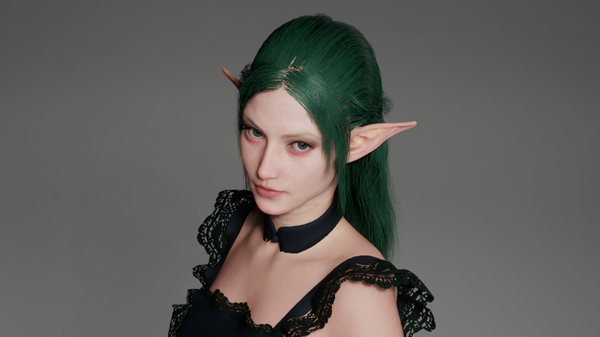 Female Metahuman Character | Editable | Metahuman | UE5.7 | Elf Maid | Fab