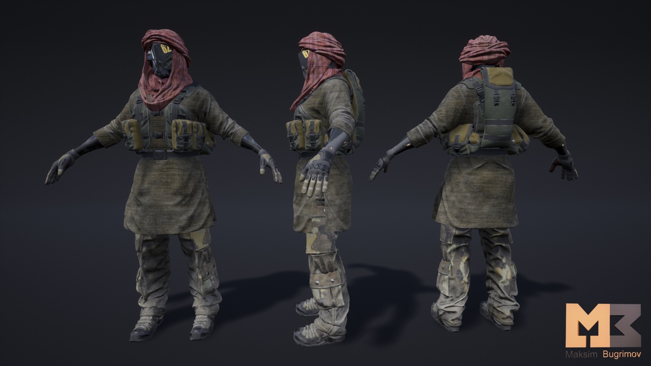 Media 1 for listing Female Soldier 04 (DESERT SNAKE)