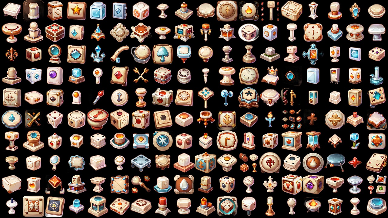 Media 1 for listing 200 Pcs Icon Pack
