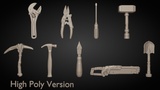 Stylized Hand Tools Pack 1 | Fab