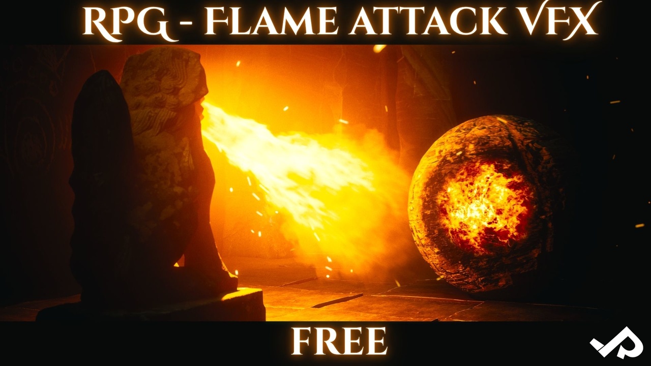 Media 1 for listing RPG - Cinematic Flame Attack VFX [FREE]
