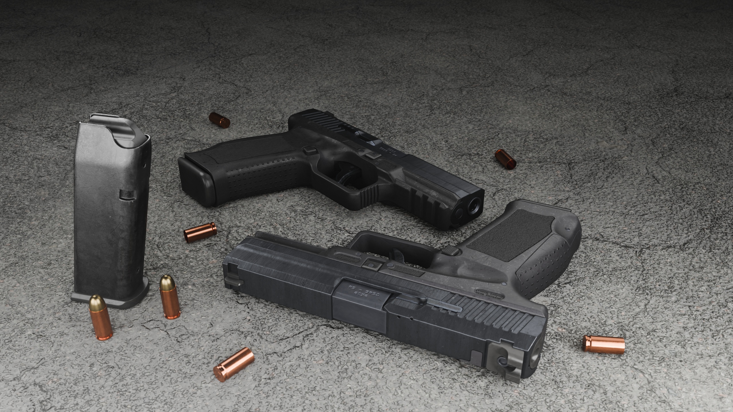 Media 1 for listing AAA Game-Ready Canik TP9 DA Pistol 3D Model – FPS & TPS Compatible