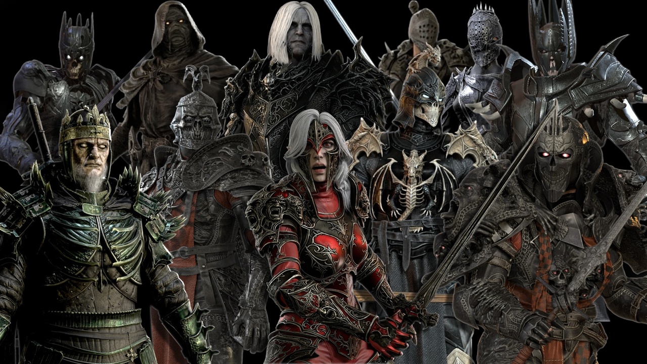 商品 DARK FANTASY CHARACTERS KNIGHTS 的媒体 1