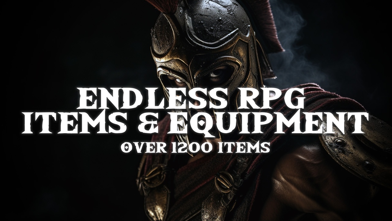 Media 1 for listing Endless RPG UI Items & Equipment 2