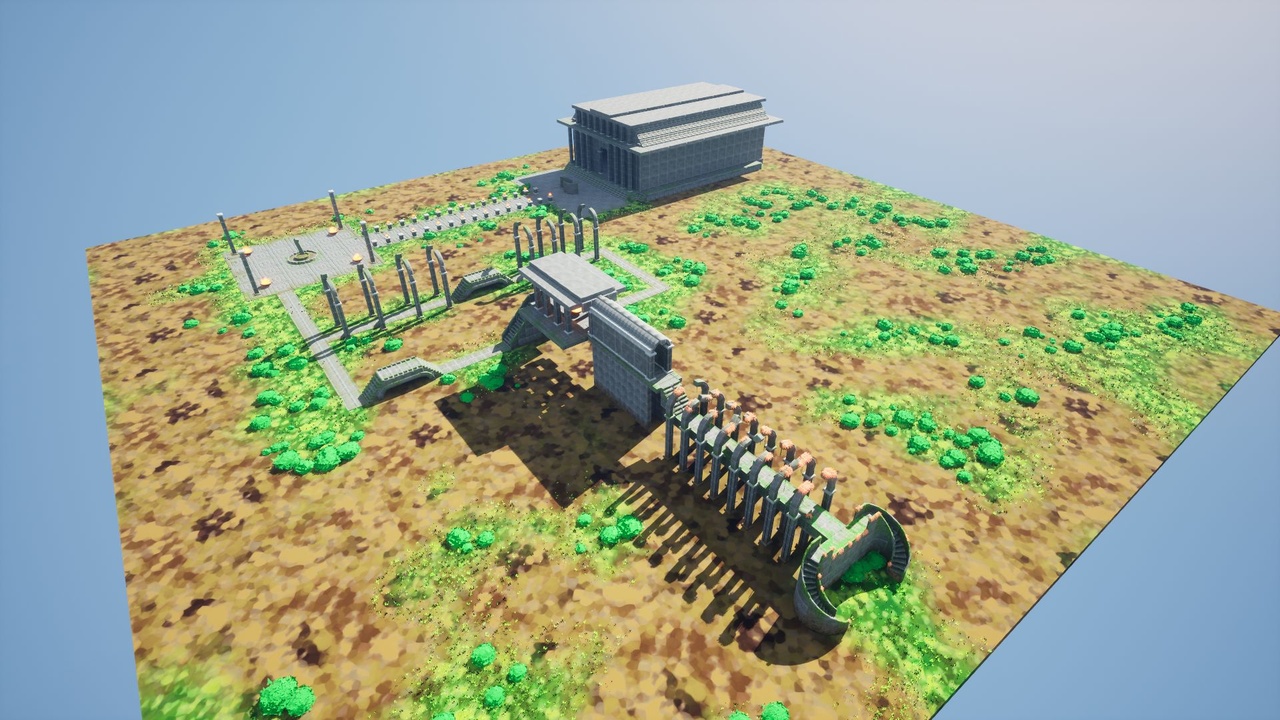 Media 1 for listing Modular Dungeon Assets - Pack 01