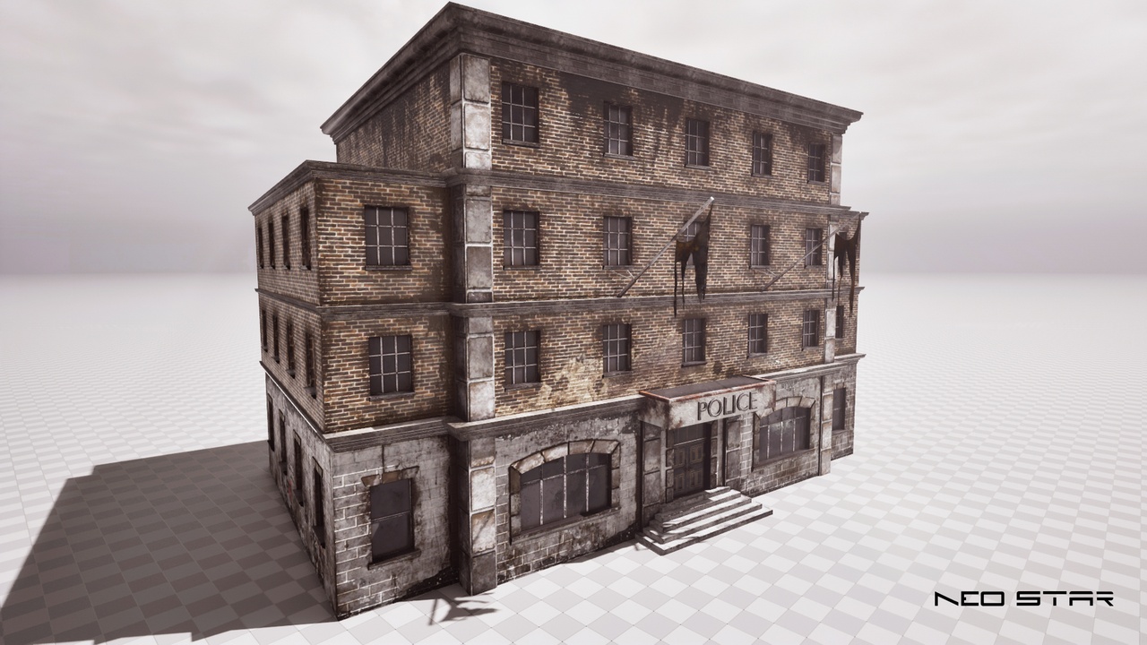Medium 1 für Eintrag Post Apocalyptic Police Station