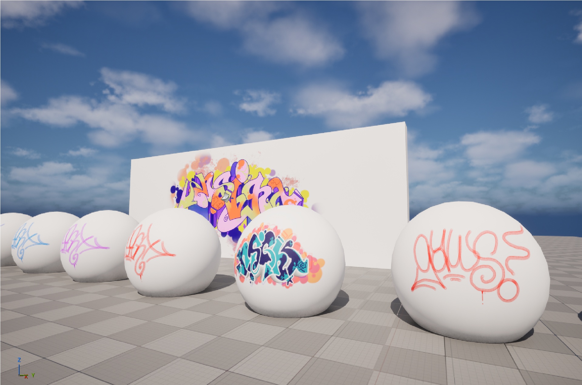 Media 1 for listing Graffiti pack