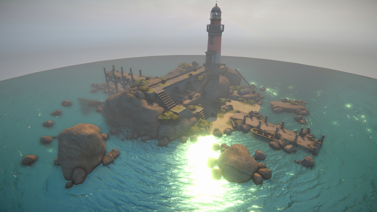 Media 1 for listing Realistic Beachfront Lighthouse Asset Package