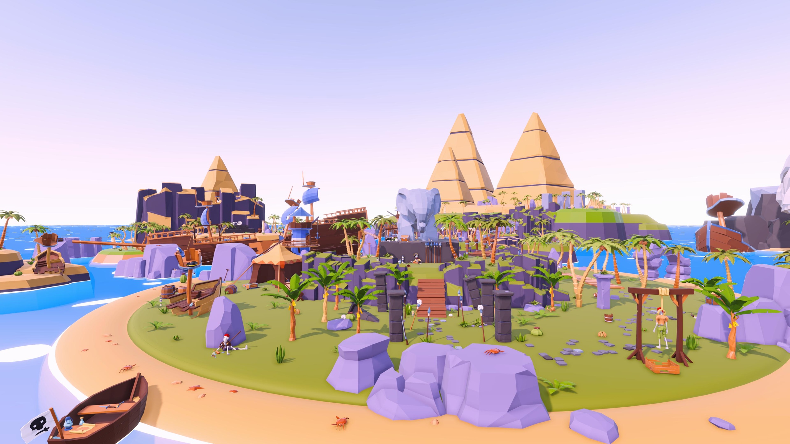 Media 1 for listing Pirate Island - Low Poly Refreshed