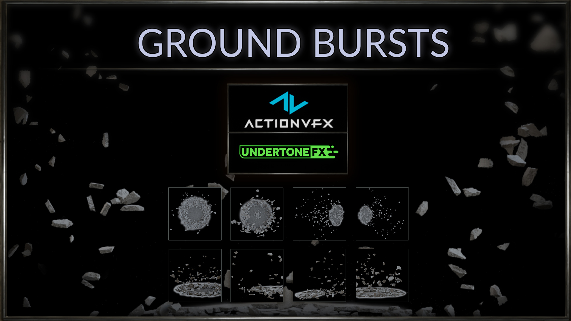 Ground Bursts - VFX Footage by ActionVFX and Undertone FX, Inc. | Fab