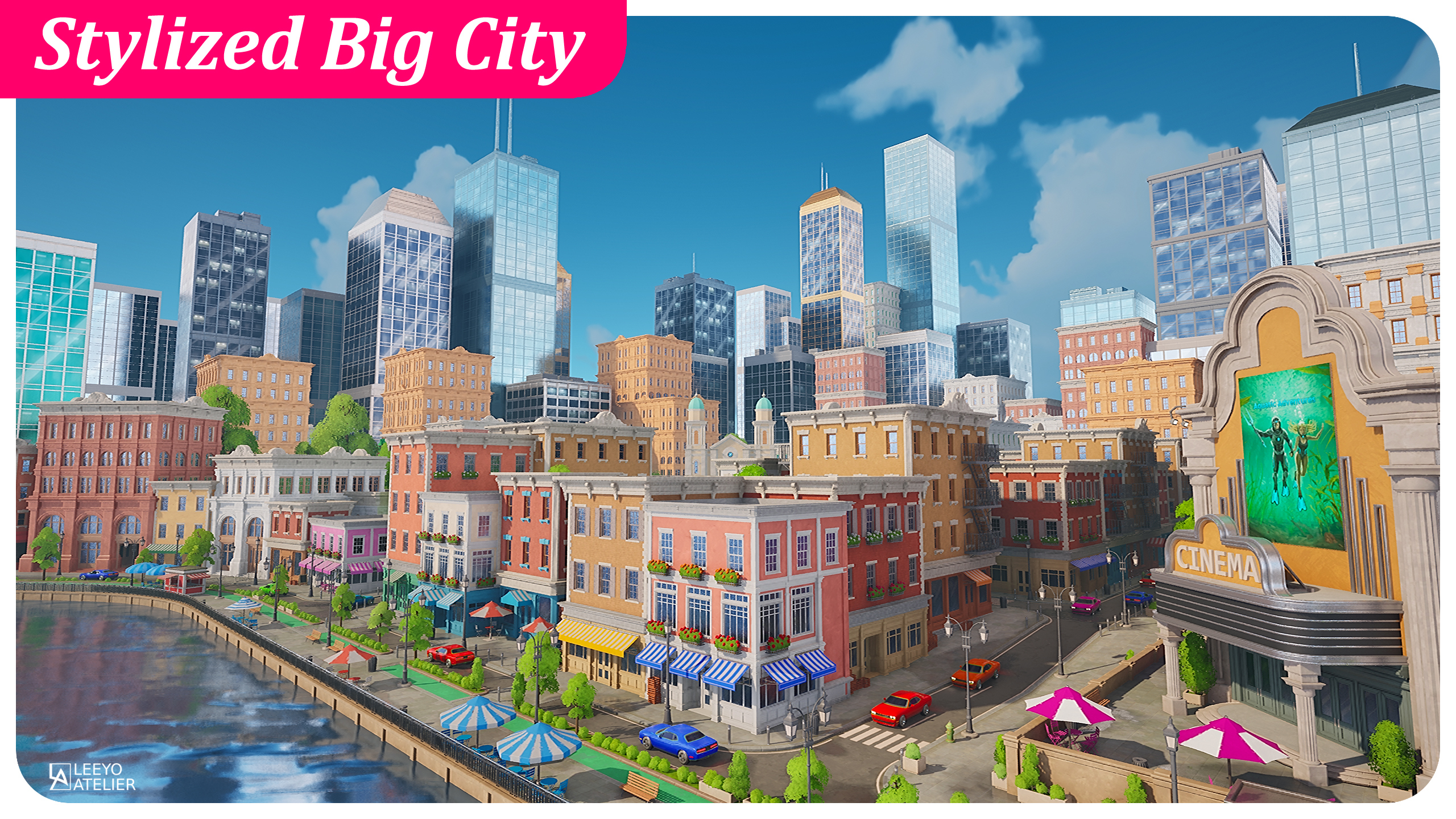 Stylized Big City Pack | Fab