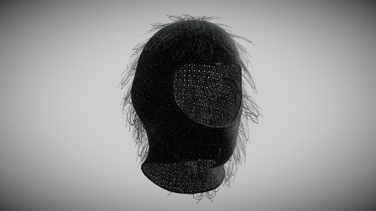 Media 1 for listing Distressed Ski Mask (Metahuman Rigged)