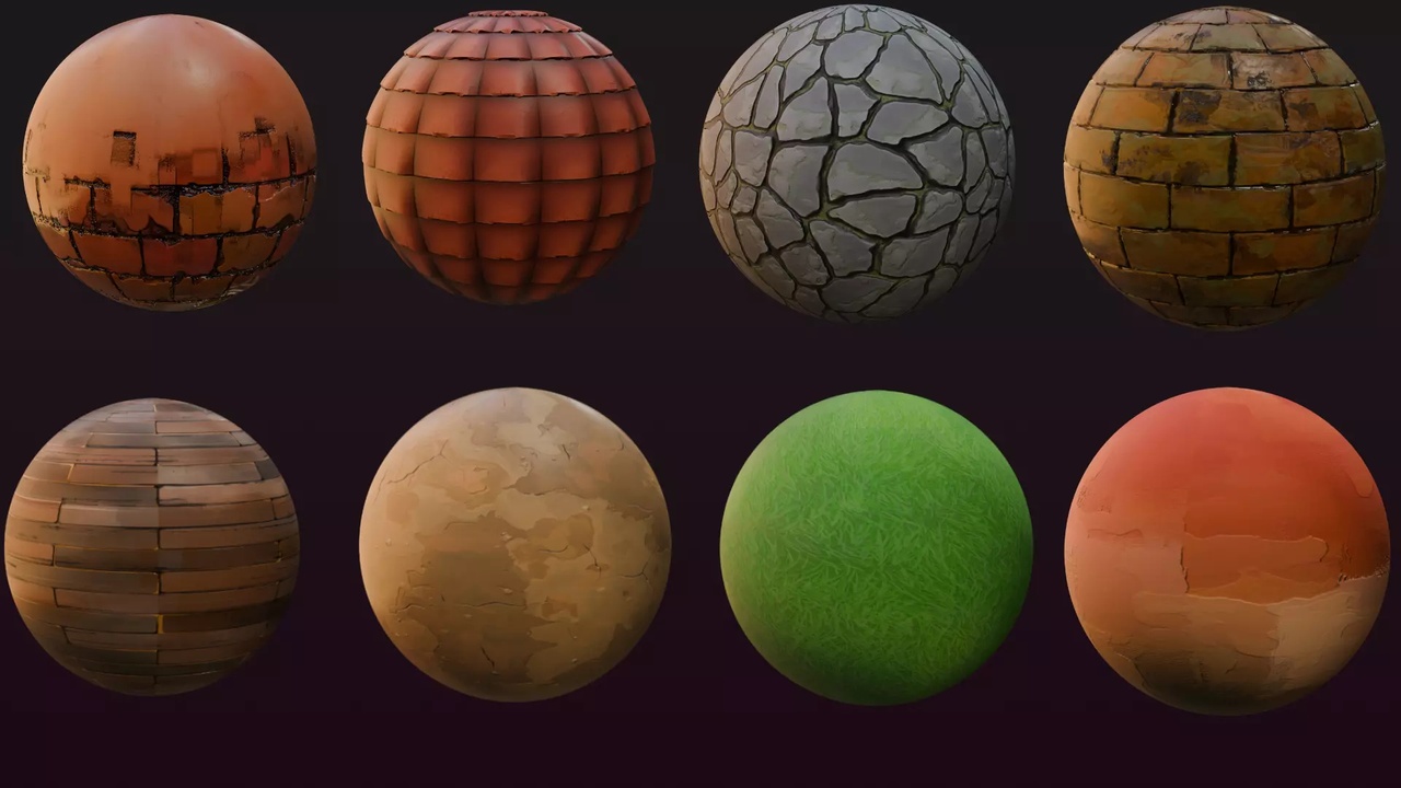 Media 1 for listing Ghibli/Painted Texture Pack