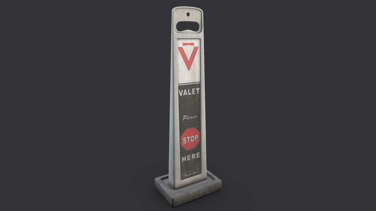 Media 1 for listing Valet Sign