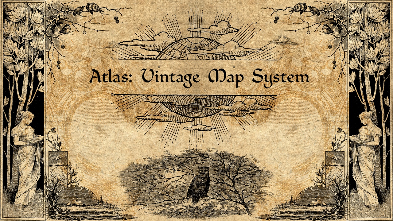 Media 1 for listing Atlas: Vintage Map System